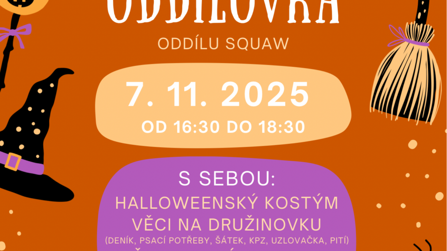 Halloweenská oddílovka
